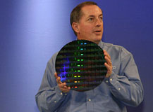 Intel CEO Otellini with 80 cores